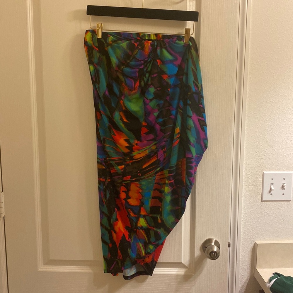 Multi colored skirt